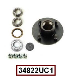 Fits BT8 1” Spindle, L44643 inner/outer bearings